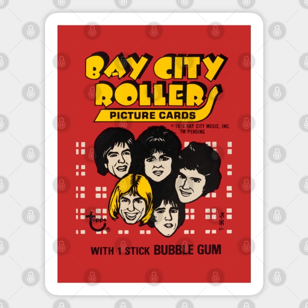 Bay City Rollers - S-A-T-U-R-D-A-Y NIGHT !! Magnet by offsetvinylfilm